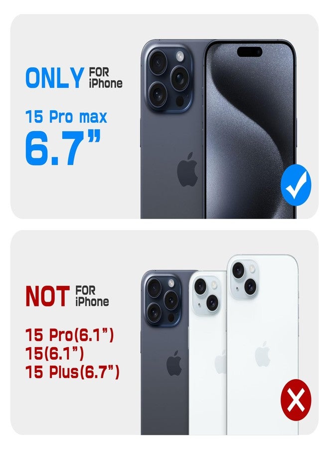 سوبكيس جراب SUPCASE لهاتف iPhone 15 Pro Max (يونيكورن بيتل ماج)، [متوافق مع MagSafe] [حماية فائقة] جراب حماية رفيع وشفاف مغناطيسي مقاوم للصدمات لهاتف iPhone 15 Pro Max، أزرق داكن - Image 2